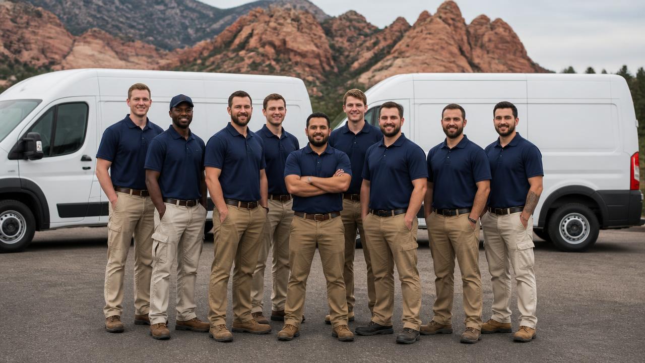 The Winterrowd Heating & Air Conditioning technician team in Colorado Springs